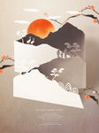 中式剪纸海报