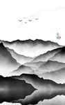 水墨画水墨挂画