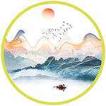 抽象山水