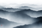 抽象山水