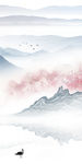 玄关爆款山水画 TIF分层