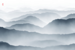 水墨山水背景