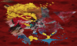 抽象油画