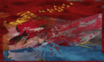 抽象油画