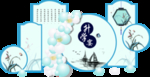 宝宝宴背景素材
