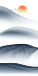 最新轻奢山水画 TIF分层