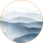 抽象山水画