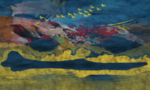 抽象油画