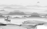 极品风景山水框画 TIF分层