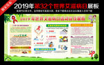 2019世界艾滋病日主题展板