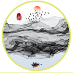 抽象山水