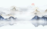 意境山水画