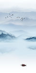 奢华山水风景玄关 TIF分层
