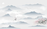 大气 爆款山水新画 TIF分层