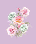 手绘花