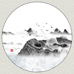 山水挂画