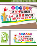 图书馆文化墙 校园文化长廊