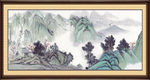 巨幅山水画