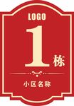 楼栋牌