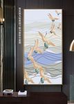 线条飞鸟装饰画