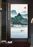 山水背景墙