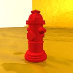 市政设施 消防栓 3d消防栓