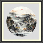 新中式山水