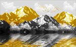 水墨山水电视背景墙