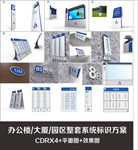 办公楼/园区/大厦标识导视系统