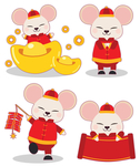2020鼠年卡通老鼠