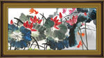 国画荷花