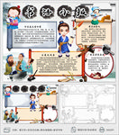 小学生书法小报知识小报手抄报