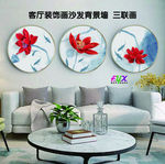 三联画 风景三联画 风景画