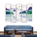 抽象山水画  风景画 水墨山水