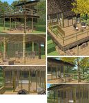 户外小屋模型