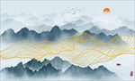 新中式山水