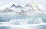 流水生财石纹