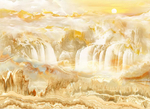 流水生财大理石纹