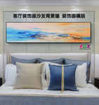 手绘油画抽象装饰画