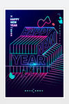 创意跨年演唱会海报