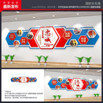 中国消防救援文化墙