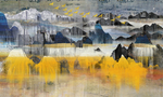 抽象油画