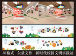 新时代校园文明实践站 清新校园
