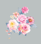 手绘花