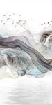 抽象 新山水背景画 TIF分层