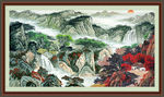国画山水