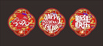 新年玻璃贴