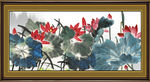 国画荷花