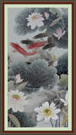 国画荷花