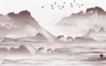 禅意水墨山水